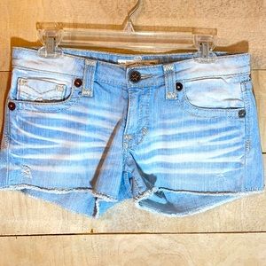 Big Star Liv Vintage Collection Light Wash Shorts
